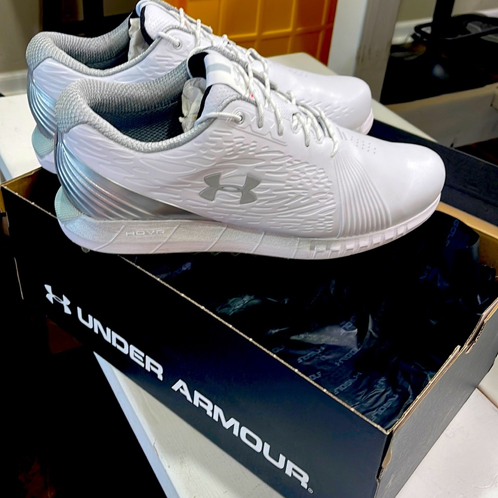 NWT in Box Under Armour HOVR Show SL White Size 11.5 Golf Shoes